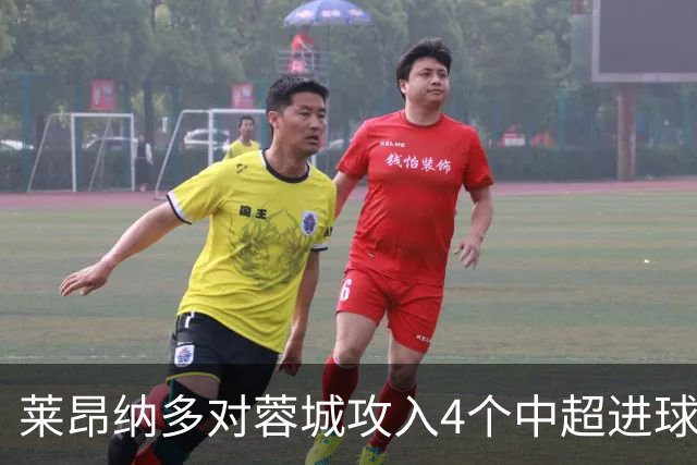 莱昂纳多对蓉城攻入4个中超进球，任一球员对阵蓉城进球并列最多